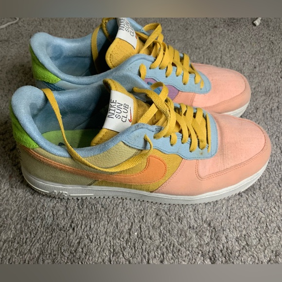 Size 11 1/2 - Nike Air Force 1 '07 LV8 Next Nature Low Sun Club - Multi - Picture 6 of 9